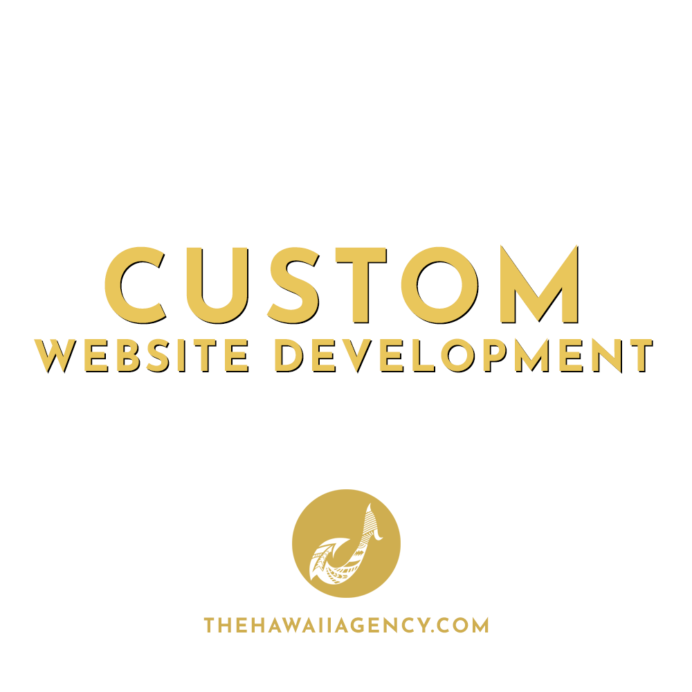 Custom Website The Hawaii Agency products