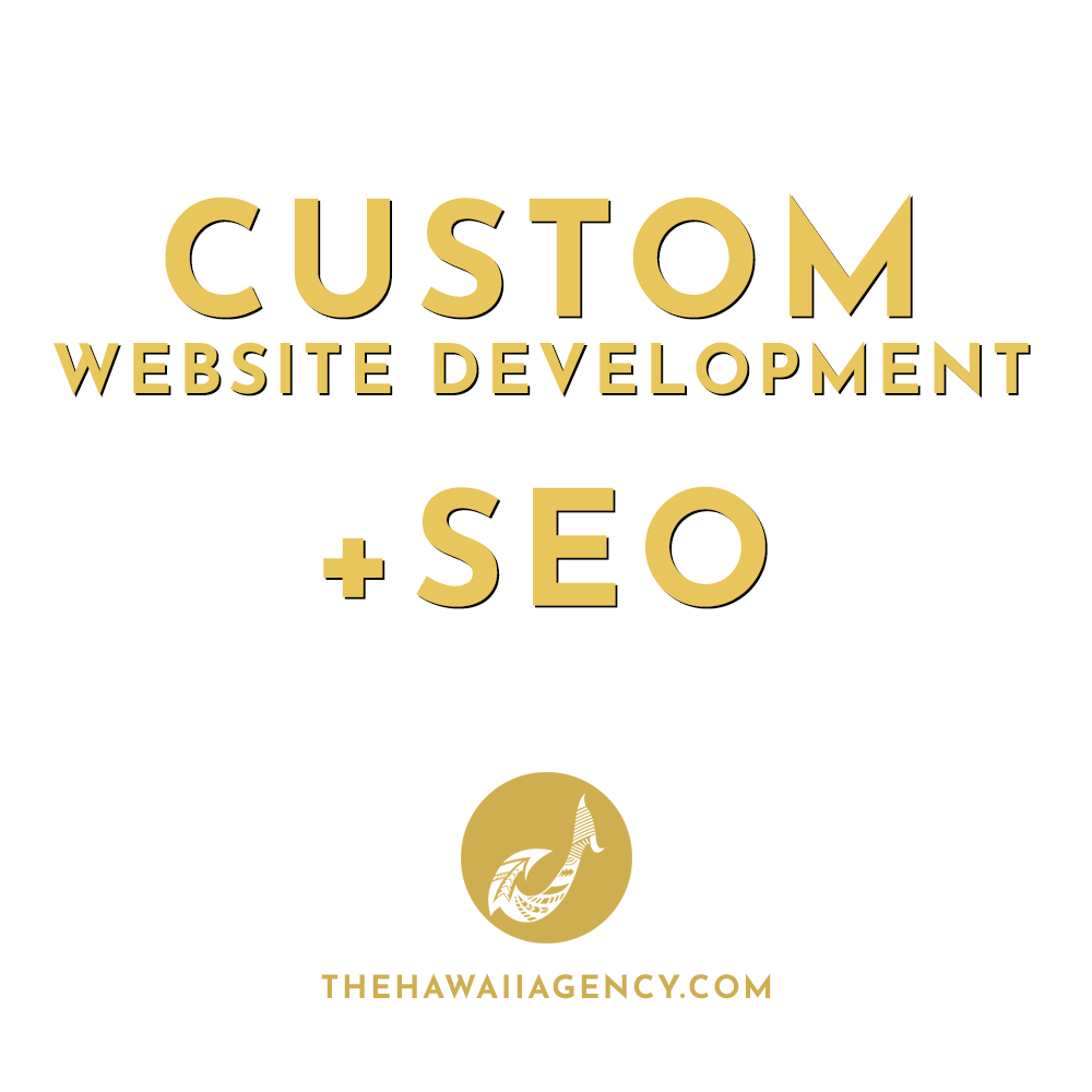 Custom Website and SEO The Hawaii Agency products